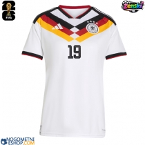 Ženski Nogometni dresi Nemčija Leroy Sane #19 Domači SP 2026 Kratek Rokav